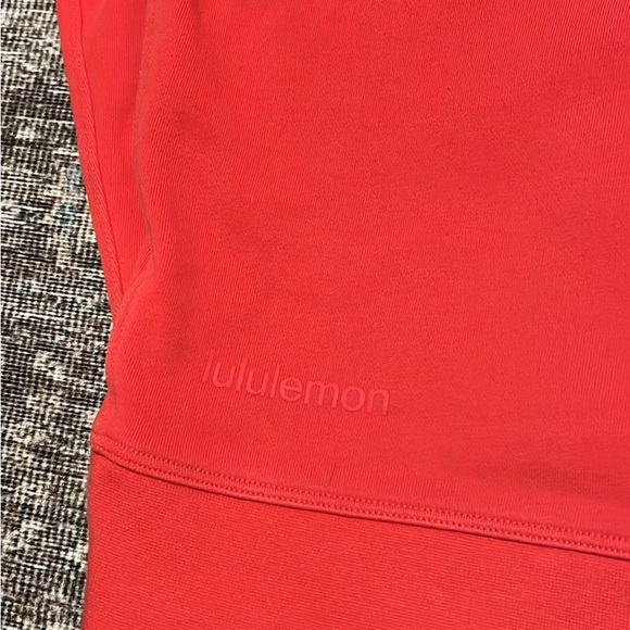 Red Crewneck Sweater with Soft Fabric and Relaxed Fit - Picture 2 of 2